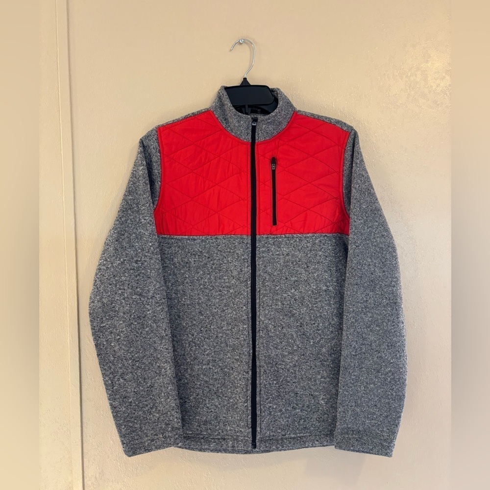 Zyia Active Quilted Ash Cabin Jacket sz XL